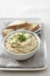houmous me melitzana
